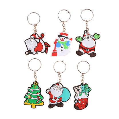 Custom 2D Dispensing PVC Soft Rubber Keychain