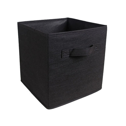 11" Square Non-Woven Folding Storage Box With Handle