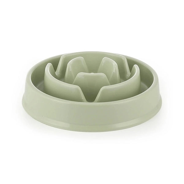 Plastic Multicolor Dog Slow Feeder Pet Bowl