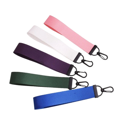 Polyester Webbing Wristbands  Keychain