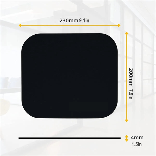 Computer Mouse Pad With Neoprene Backing