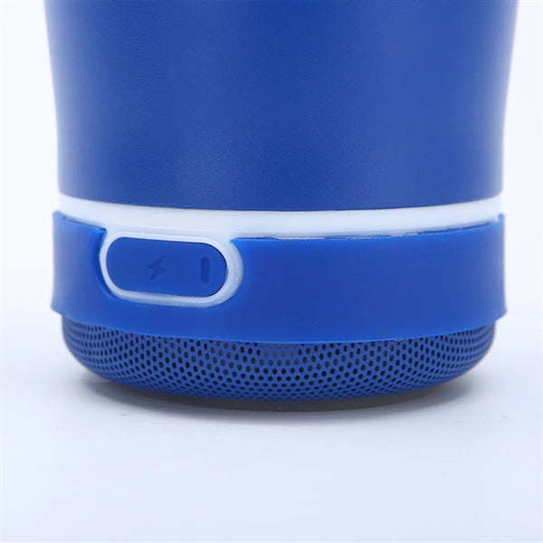 17oz Vacuum Tumbler With Bluetooth Speaker
