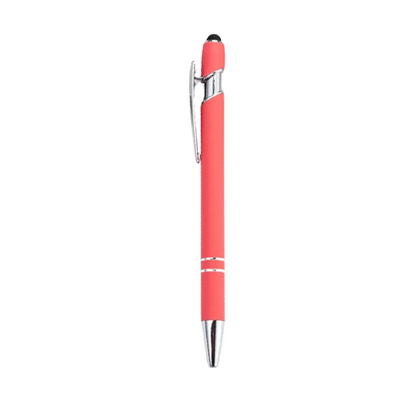 Rubberized Soft Touch Ballpoint Pen