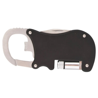 Bottle Opener Carabiner With Flashlight