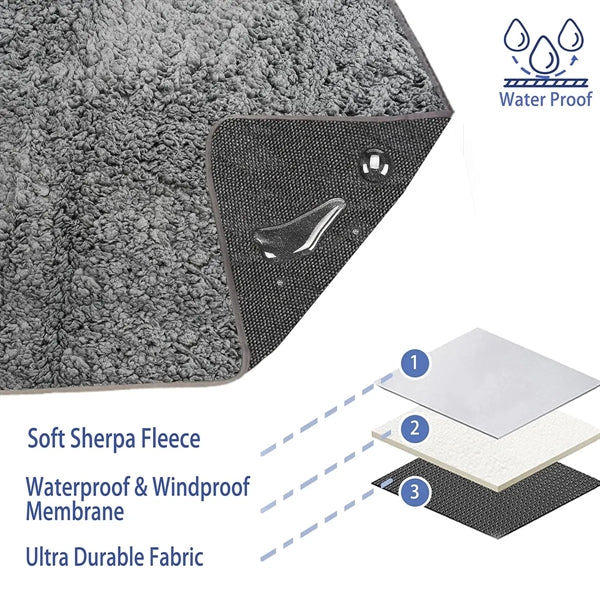 Foldable Waterproof Outdoor Blanket
