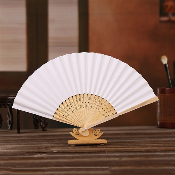 Hand Held Bamboo DIY Fan