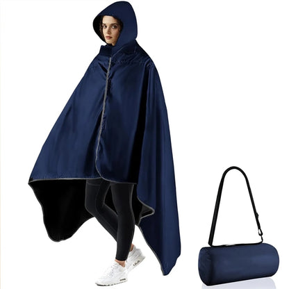 Portable Fleece Wearable Hoodie Blanket