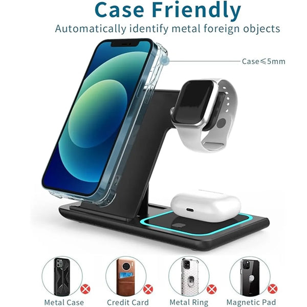 3-In-1 Wireless Charging
