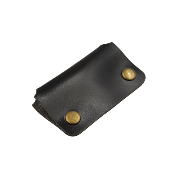 Rectangular Leather Earbud Cable Organizer Cord Wrap Winder