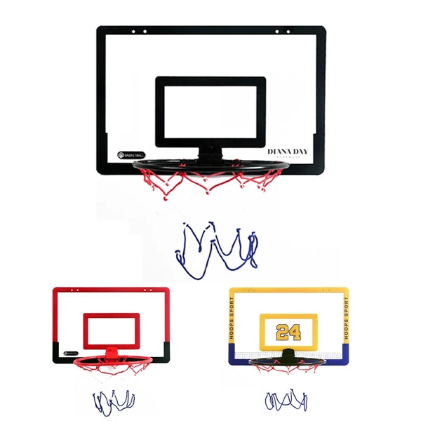 Indoor Foldable Hanging Basketball Hoop Set For Kids
