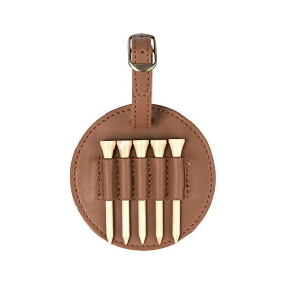PU Leather Golf Tees Holder