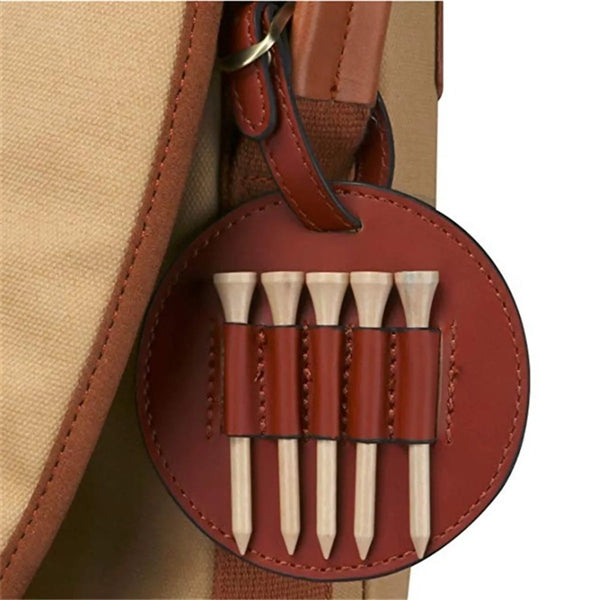 PU Leather Golf Tees Holder