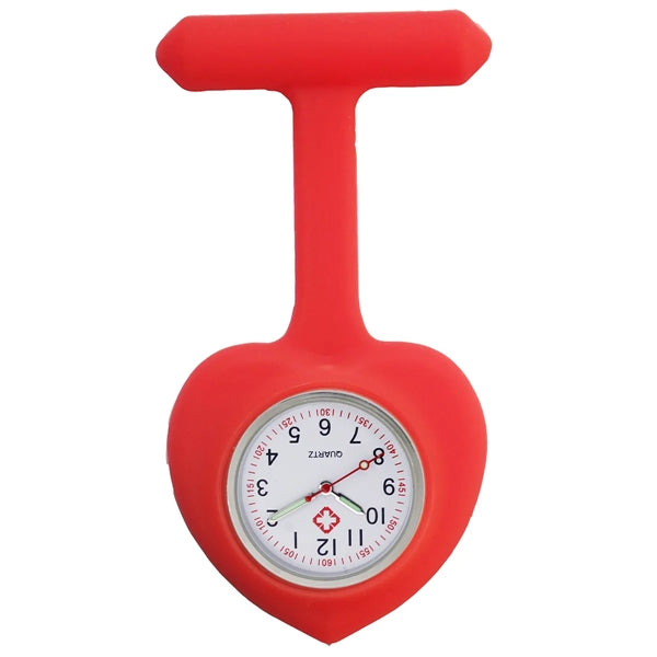 Pocket Silicone Clip Brooch Pin Nurse Watch