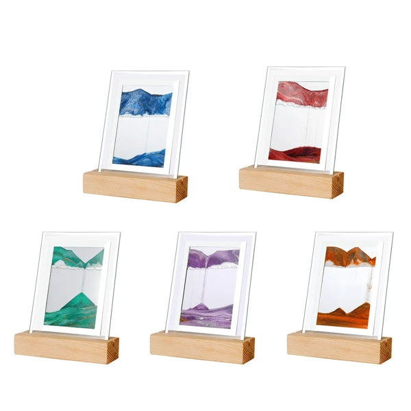 LED Moving Sand Art Picture Lamp
