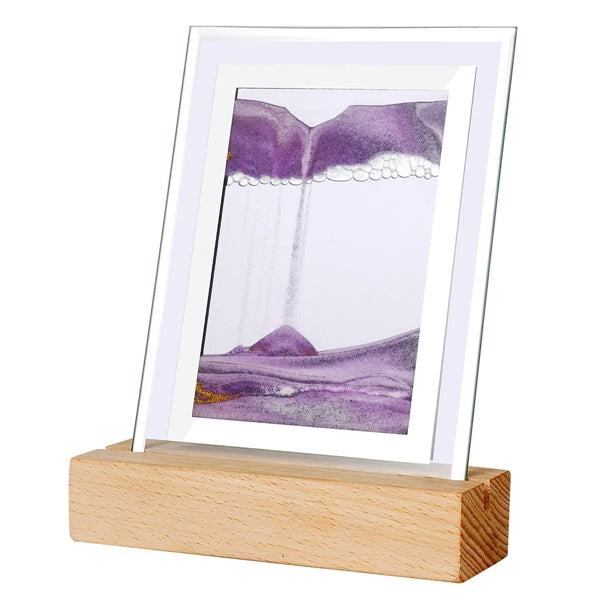 LED Moving Sand Art Picture Lamp