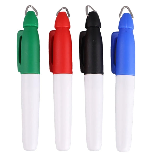 Mini Permanent Marker With Key Ring Cap