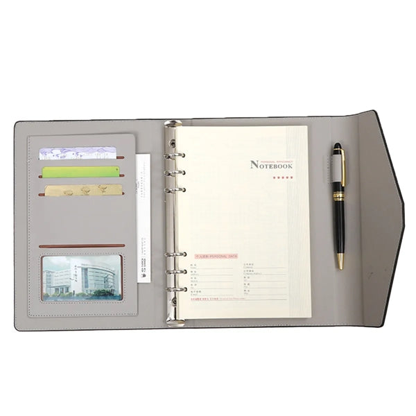 Magnetic Buckle Notebook With Pen Business Set