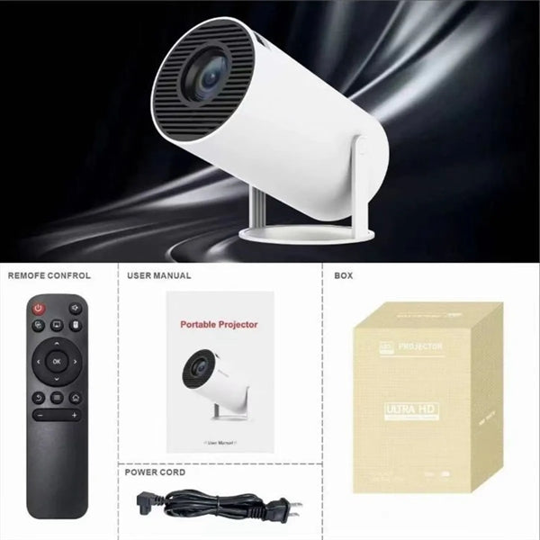 HY300 Auto Keystone Correction Portable Projector
