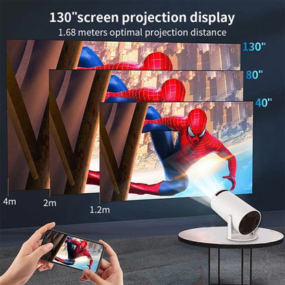 HY300 Auto Keystone Correction Portable Projector