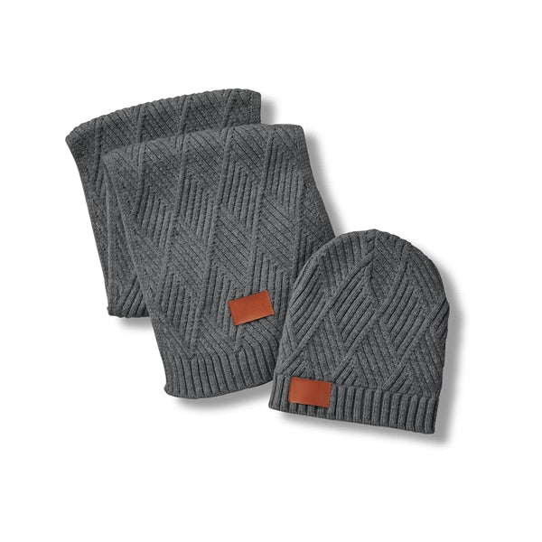 Leeman Trellis Knit Bundle And Go Gift Set