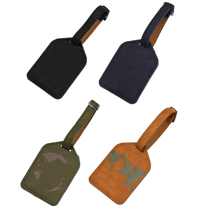 Creative PU Leather Luggage Tag