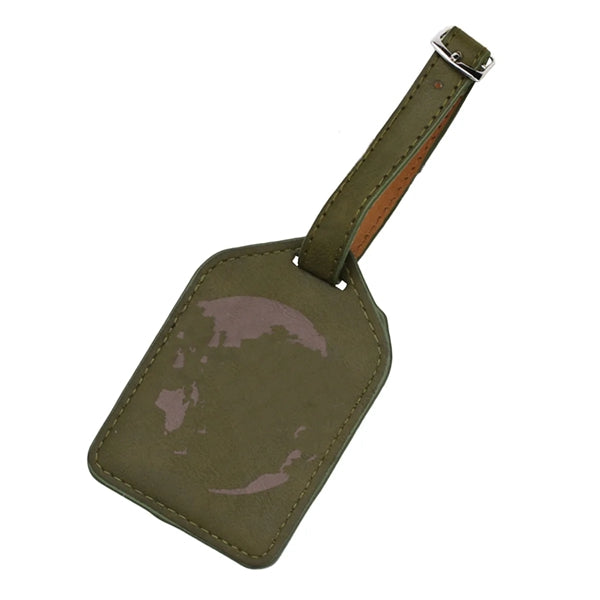 Creative PU Leather Luggage Tag