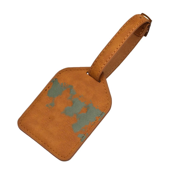 Creative PU Leather Luggage Tag