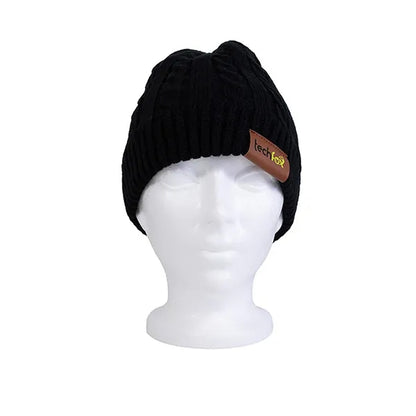THE COZY Cable Knit Beanie With Fluffy Soft Lining