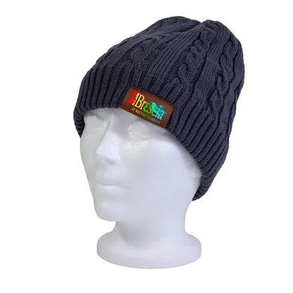 THE COZY Cable Knit Beanie With Fluffy Soft Lining