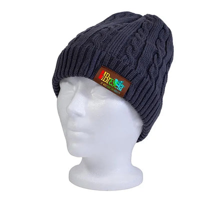 THE COZY Cable Knit Beanie With Fluffy Soft Lining