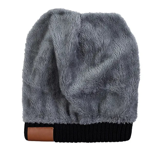 THE COZY Cable Knit Beanie With Fluffy Soft Lining