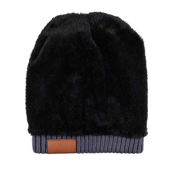 THE COZY Cable Knit Beanie With Fluffy Soft Lining