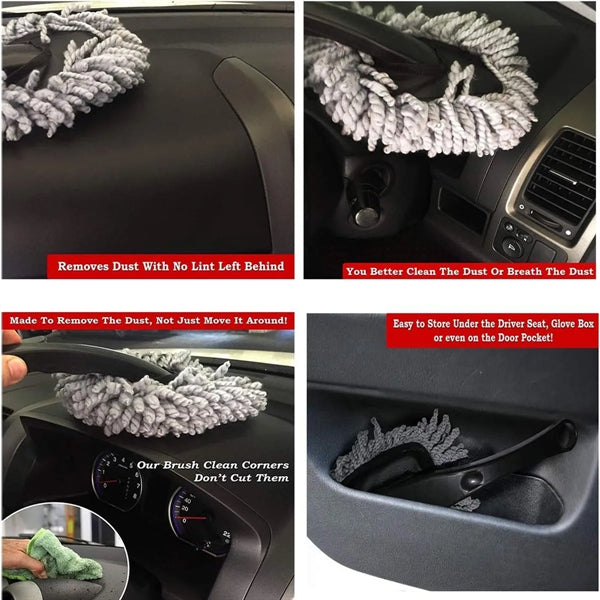 Multifunctional Car Dash Duster Cleaning Dusting Brush