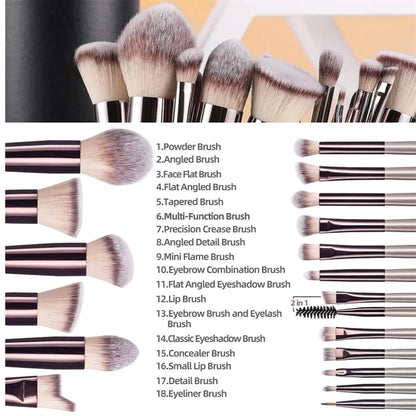 Makeup Brush Set 18Pcs