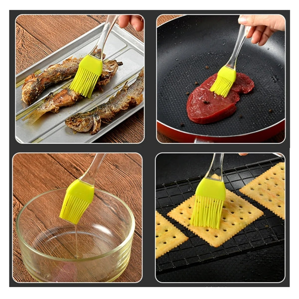 Heat Resistant Silicone Basting Pastry Brush Spread