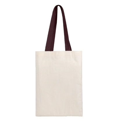 COTTON GROCERY TOTE (10" X 14" X 5")