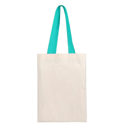 COTTON GROCERY TOTE (10" X 14" X 5")