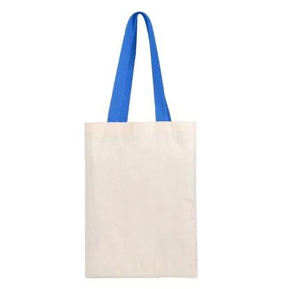COTTON GROCERY TOTE (10" X 14" X 5")