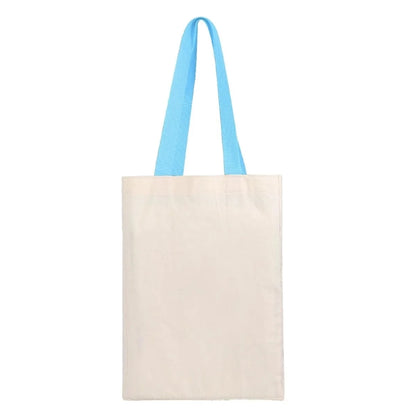 COTTON GROCERY TOTE (10" X 14" X 5")