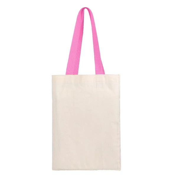 COTTON GROCERY TOTE (10" X 14" X 5")