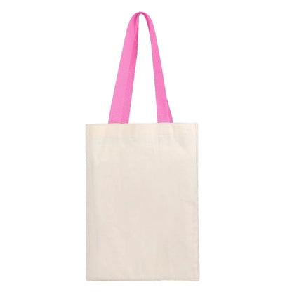 COTTON GROCERY TOTE (10" X 14" X 5")