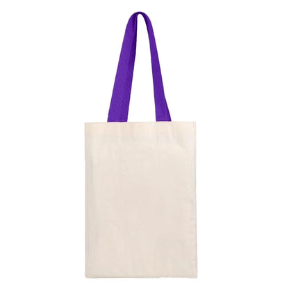 COTTON GROCERY TOTE (10" X 14" X 5")