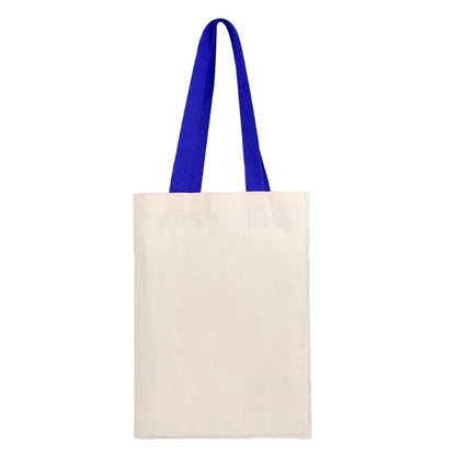 COTTON GROCERY TOTE (10" X 14" X 5")