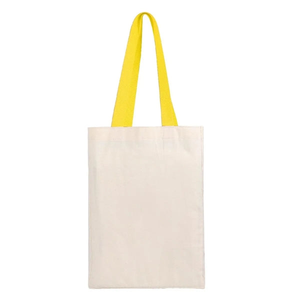 COTTON GROCERY TOTE (10" X 14" X 5")
