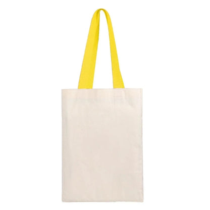 COTTON GROCERY TOTE (10" X 14" X 5")