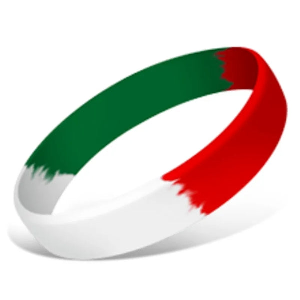 1 Inch Ink Injected Wristbands