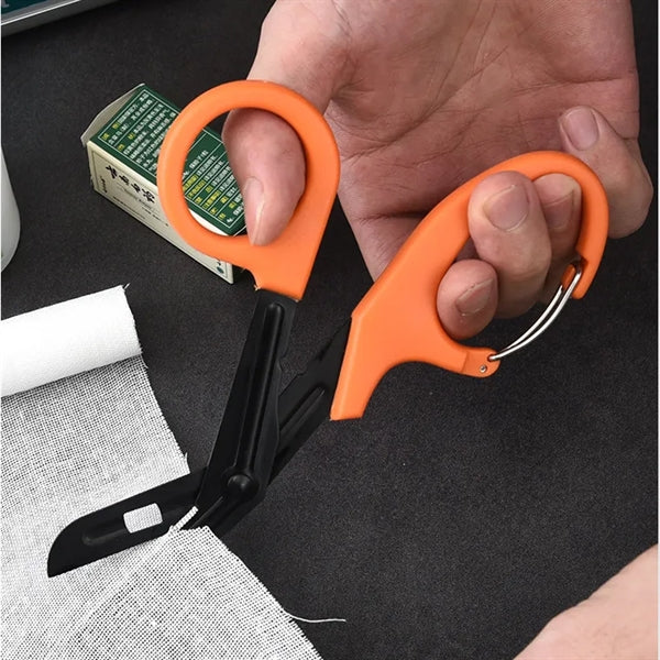 First Aid EDC Stainless Steel Scissors