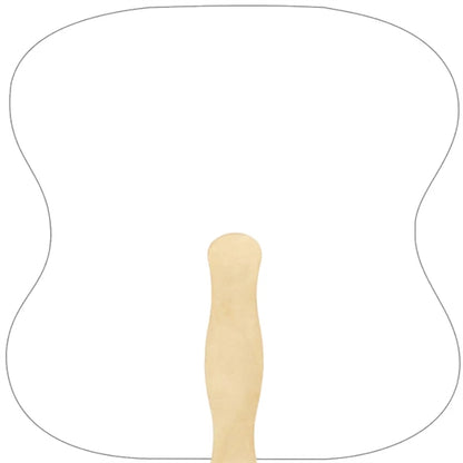 Hour Glass Hand Fan