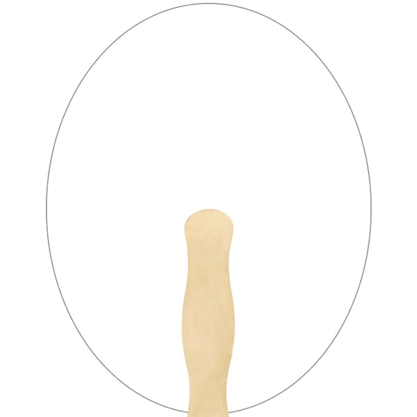 Oval Hand Fans