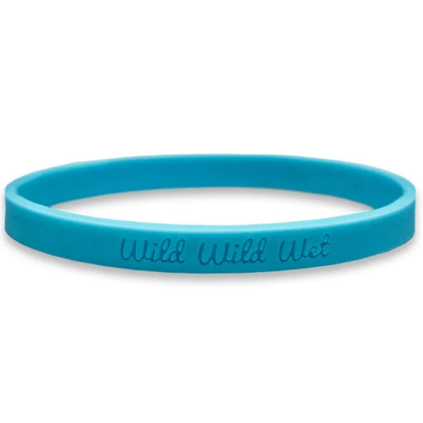 1/4 Inch Debossed Wristbands